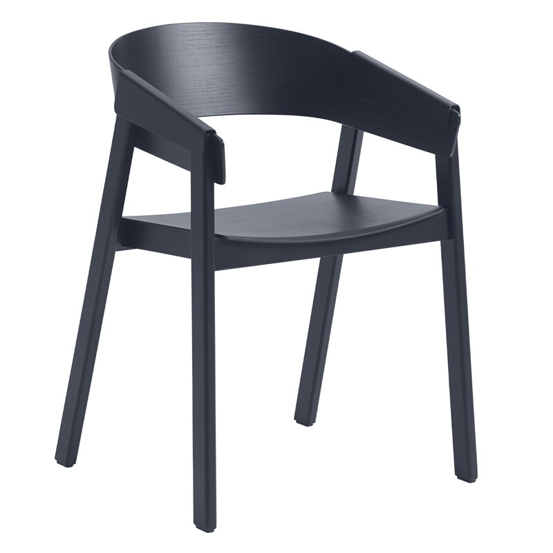 Muuto Cover armchair, midnight blue